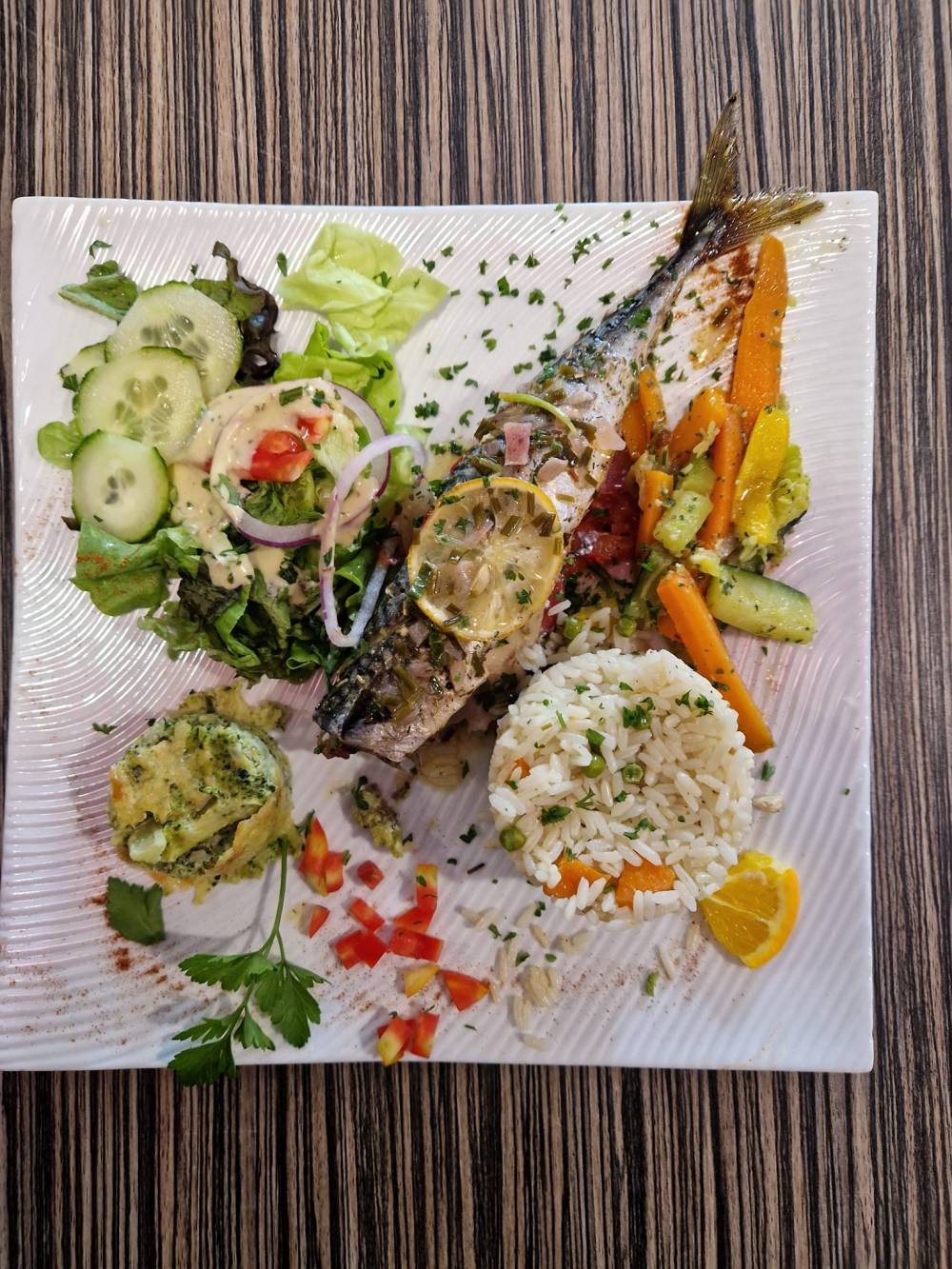 plat de la pizzeria