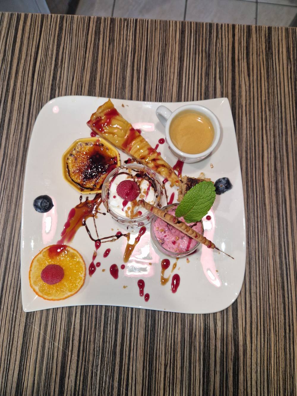 plat de la pizzeria